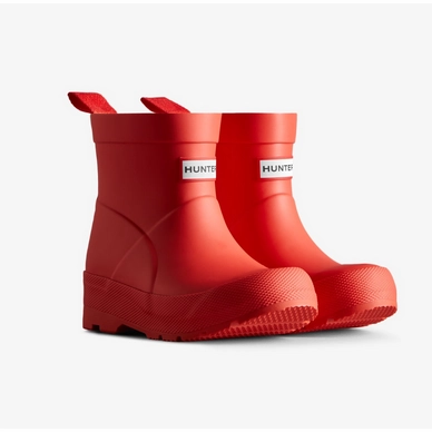 Hunter short red deals rain boots